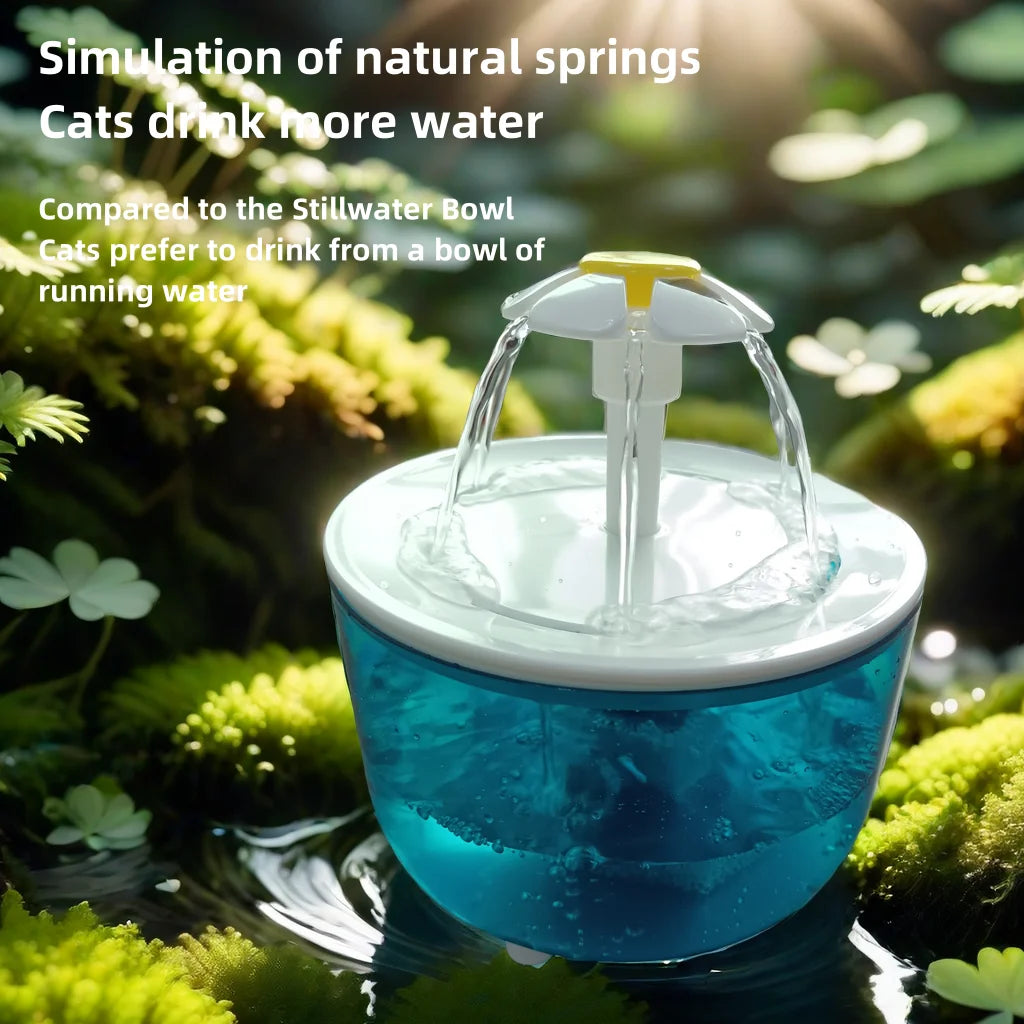 Jecuv Flower Fountain Water Dispenser