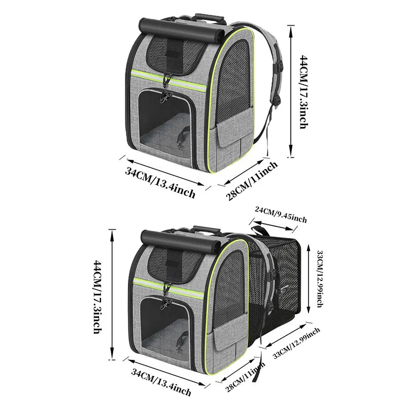 Expandable Cat Backpack