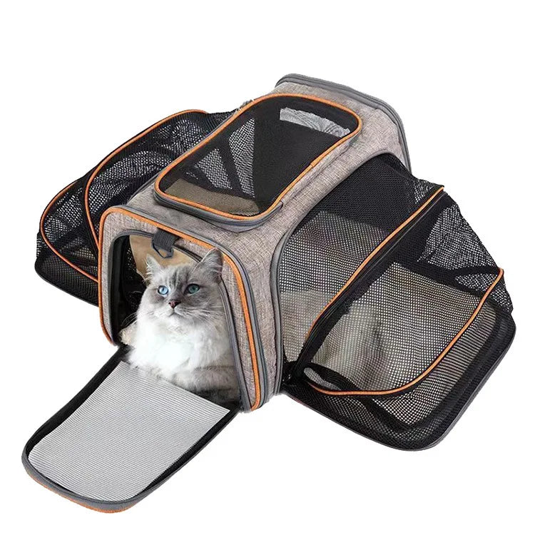 Jecuv Expandable Cat Travel Bag