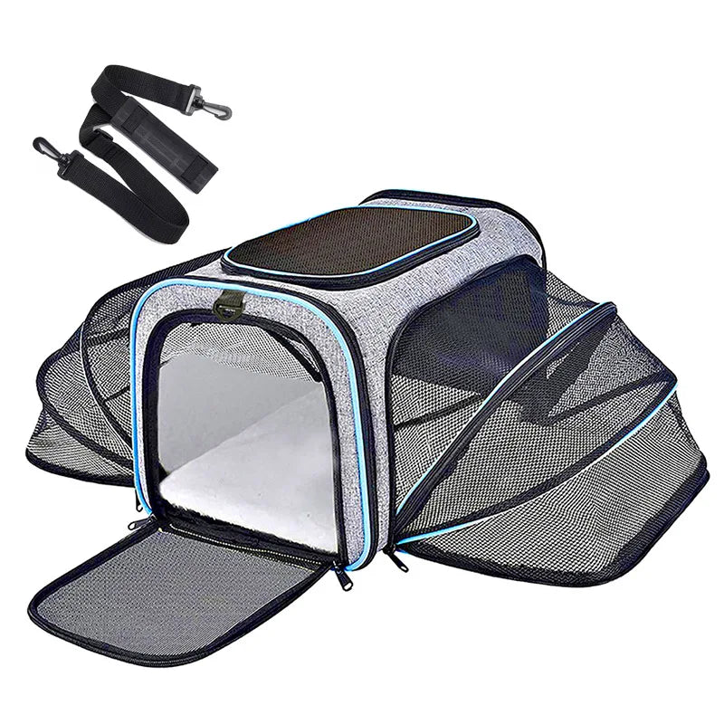 Jecuv Expandable Cat Travel Bag