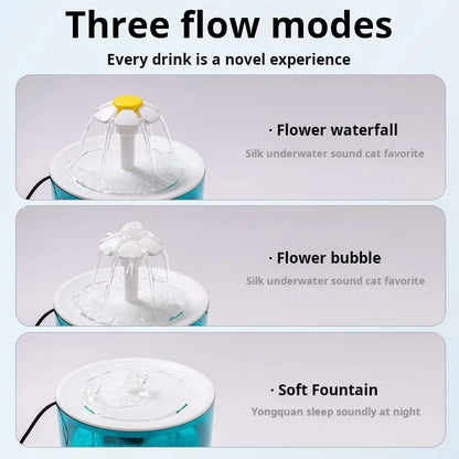 Jecuv Flower Fountain Water Dispenser