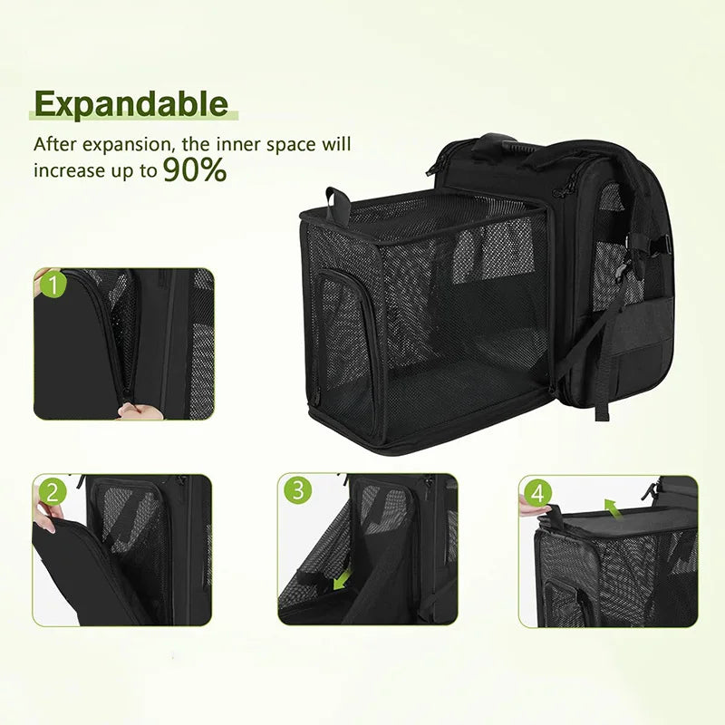 Expandable Cat Backpack