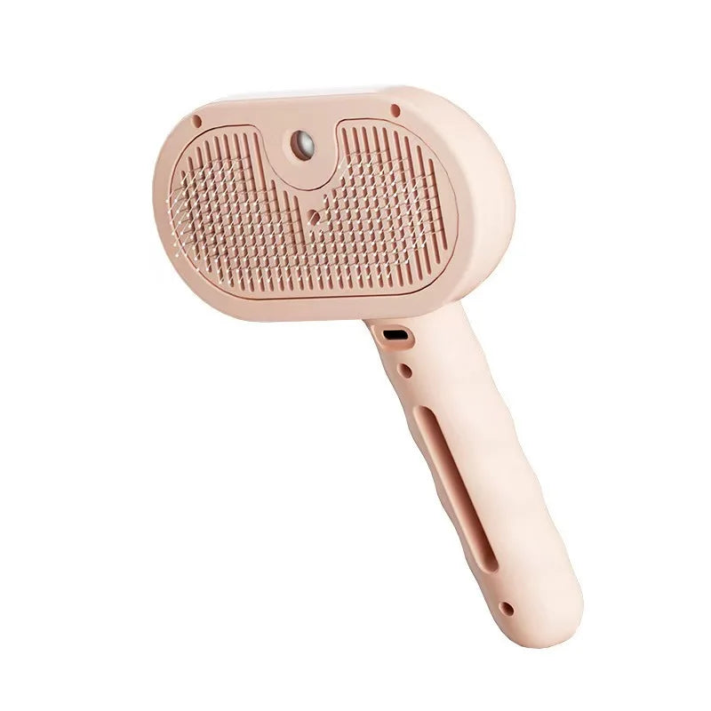 Jecuv 3-in-1 Self-Cleaning Pet Brush